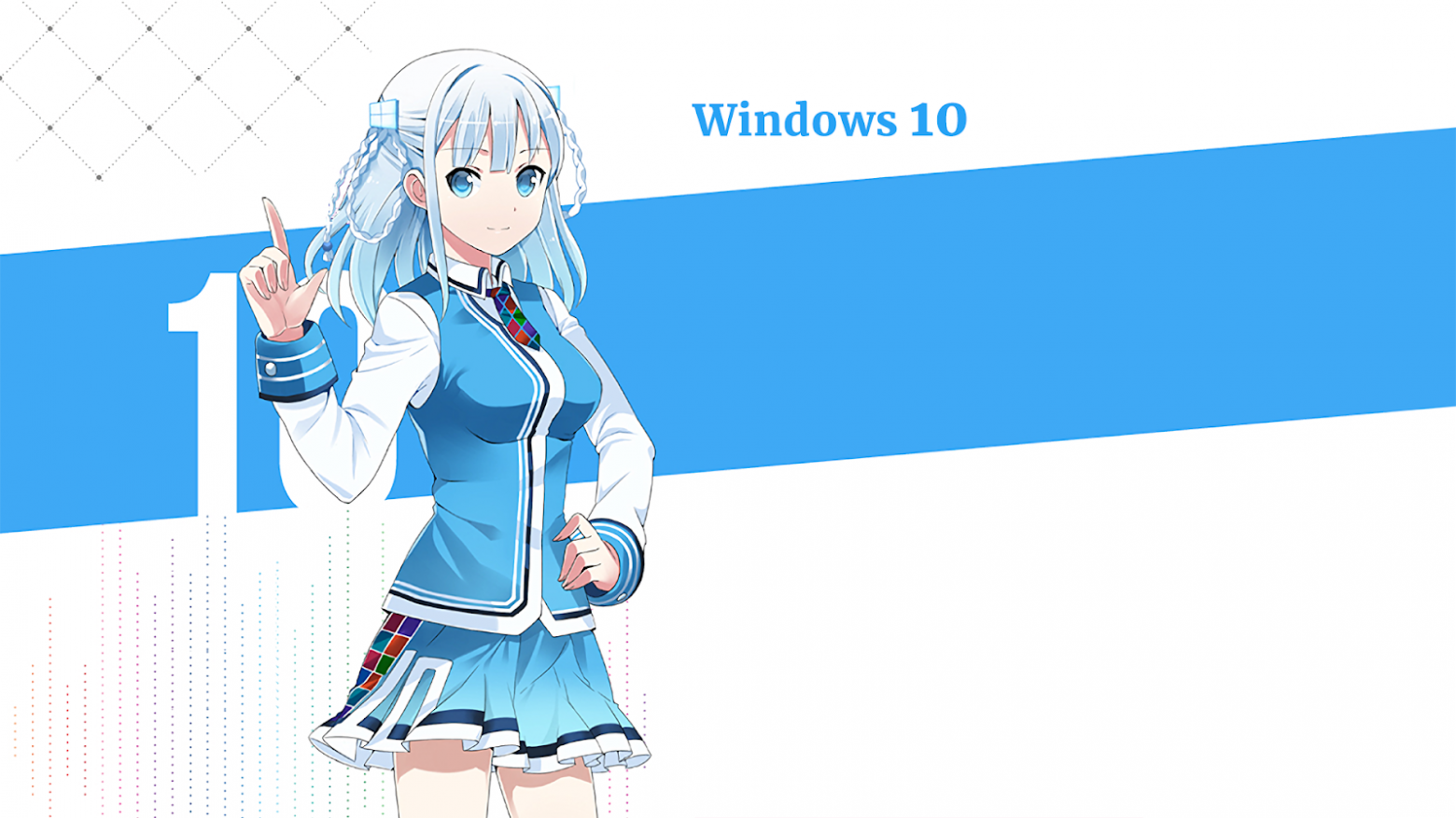 Маскот Windows 10 Токо Мадобэ