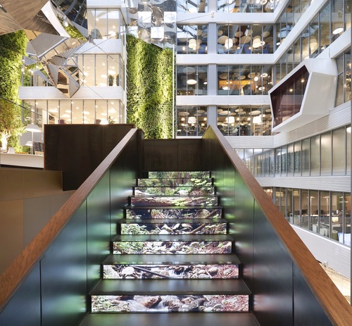 Фото офиса компании «Сбер»