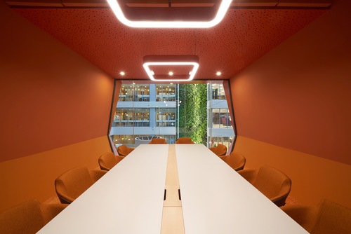 Фото офиса компании «Сбер»