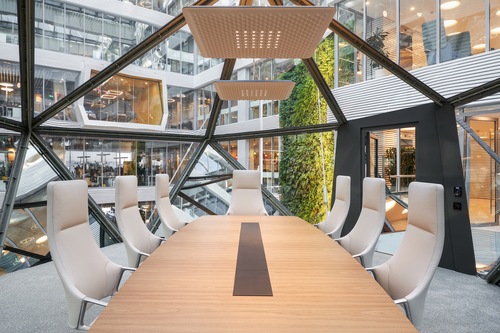 Фото офиса компании «Сбер»